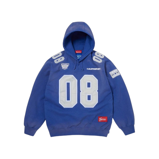 Hoodie Supreme Football Jersey (Blue)