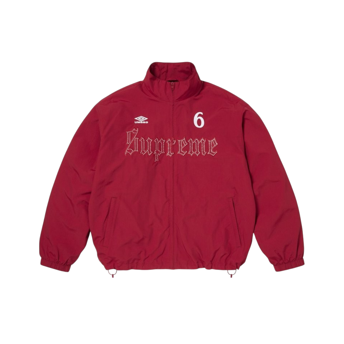 Chaqueta Supreme®/Umbro® Rhinestone SS26 (Red)