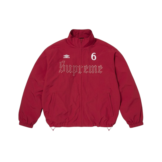 Chaqueta Supreme®/Umbro® Rhinestone SS26 (Red)