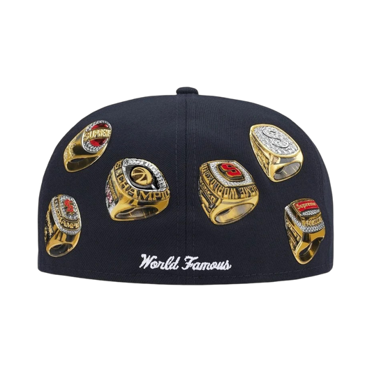 Gorra Supreme/New Era Rings Box Logo (Navy)