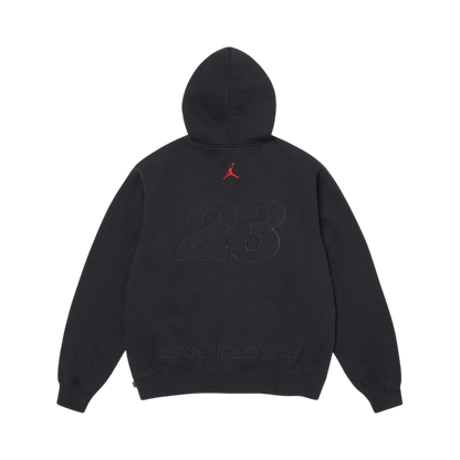 Hoodie Supreme®/Jordan® Zip Up (Black)