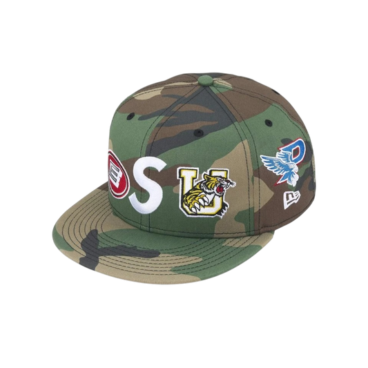 Gorro Supreme x New Era Mascots S (Woodland Camo)
