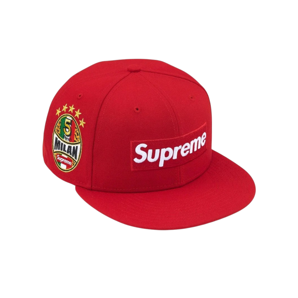 Snapback Supreme/New Era Box Logo Red-Milan