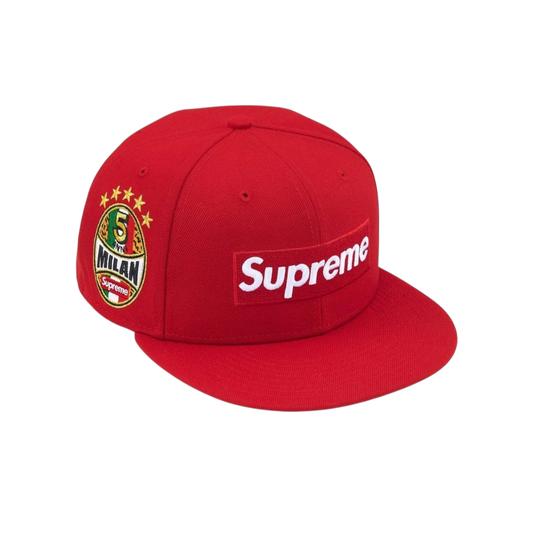 Snapback Supreme/New Era Box Logo Red-Milan