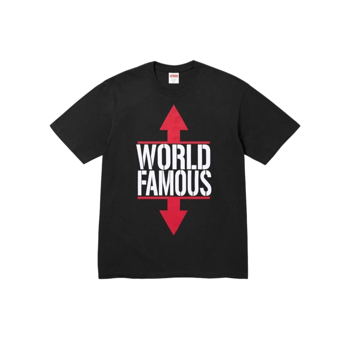 Polera Supreme World Famous (Black)