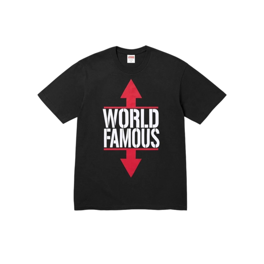 Polera Supreme World Famous (Black)