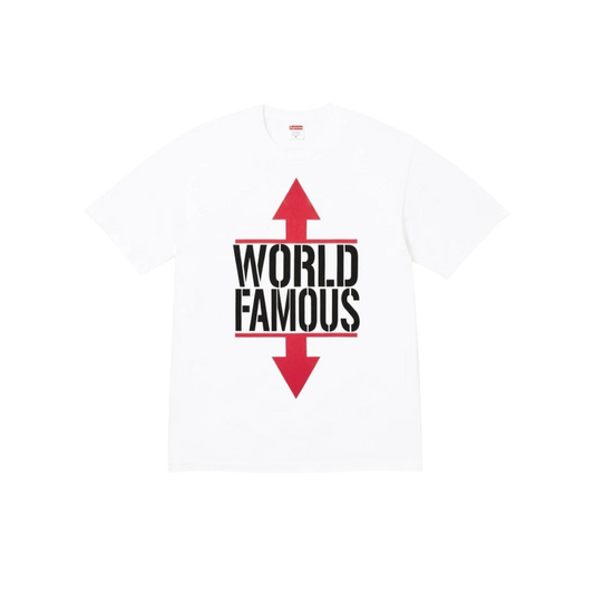 Polera Supreme World Famous (White)