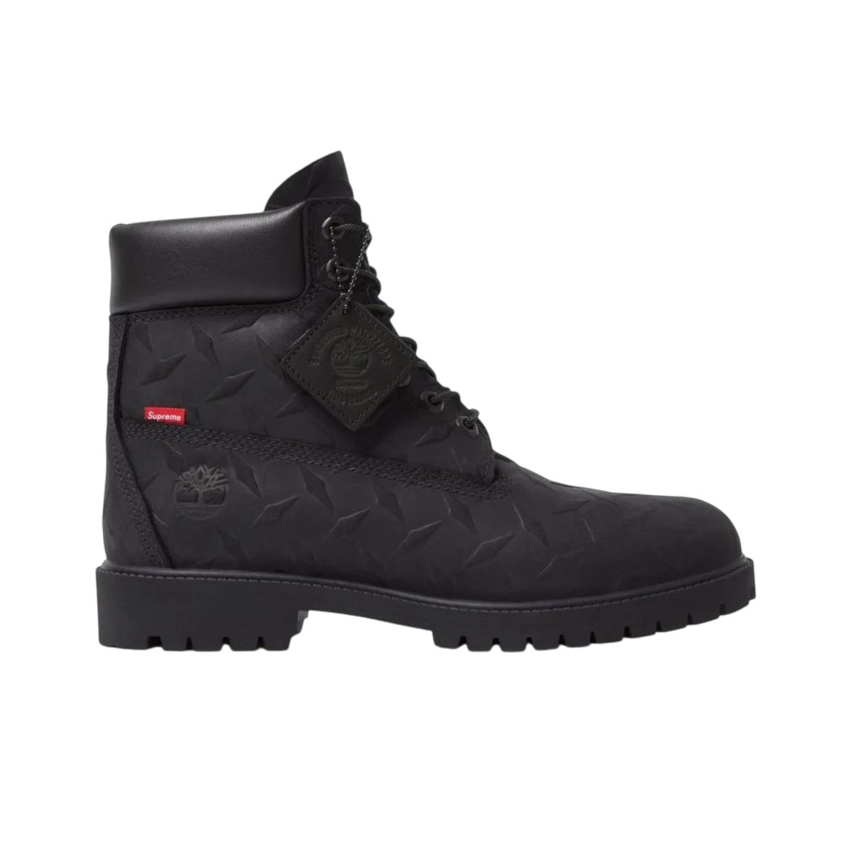 Botas Supreme®/Timberland® Diamond Plate 6" Premium (Black)
