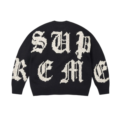 Sweater Supreme Cross Stitch Logo FW26