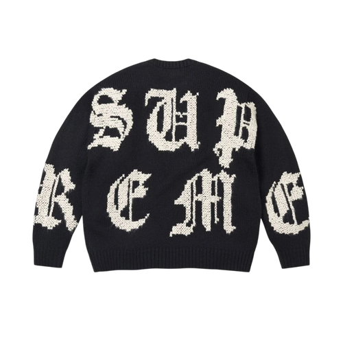 Sweater Supreme Cross Stitch Logo FW26