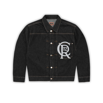Chaqueta Corteiz Crest Chainstitch Denim