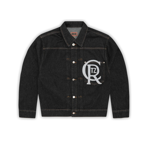 Chaqueta Corteiz Crest Chainstitch Denim