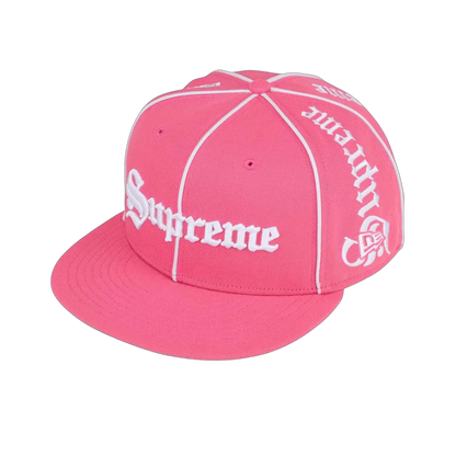 Gorro Supreme®/New Era® Piping Script