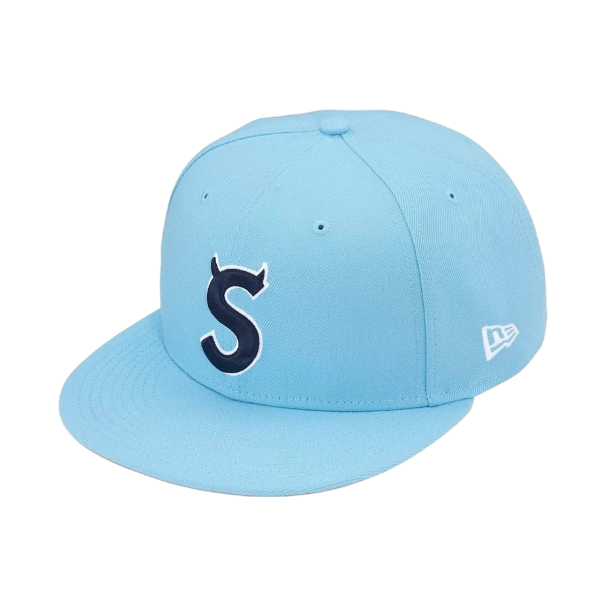Snapback Supreme x New Era Devil S Logo (Blue)