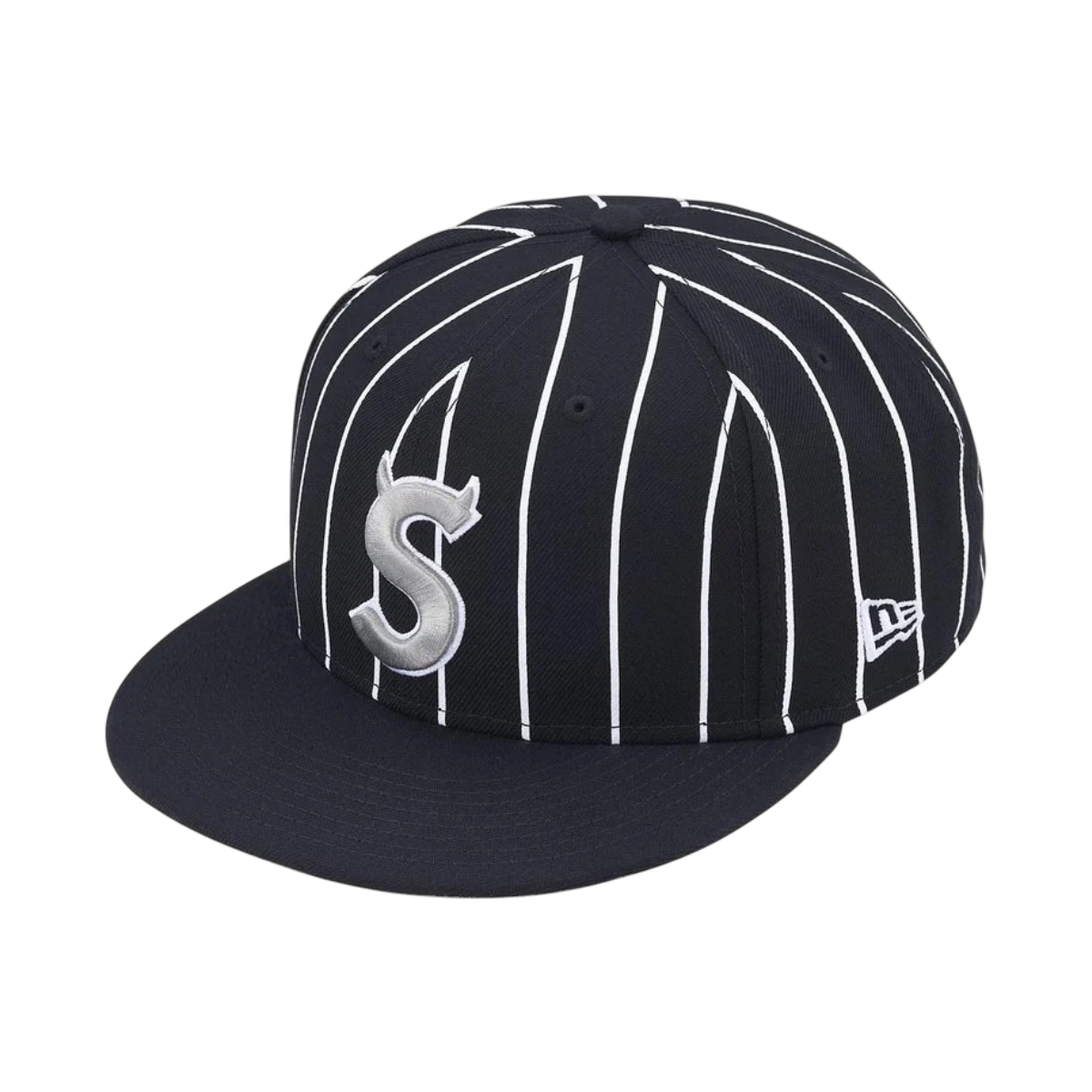 Snapback Supreme x New Era Devil S Logo (Stripe)