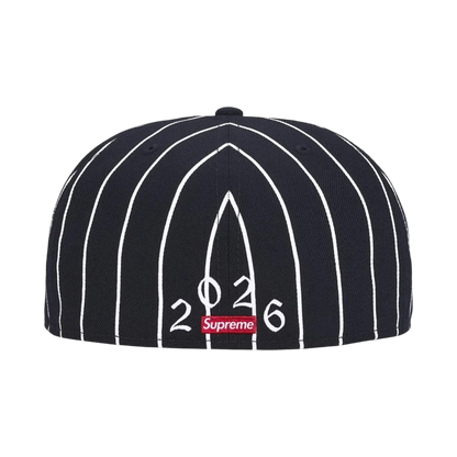 Snapback Supreme x New Era Devil S Logo (Stripe)
