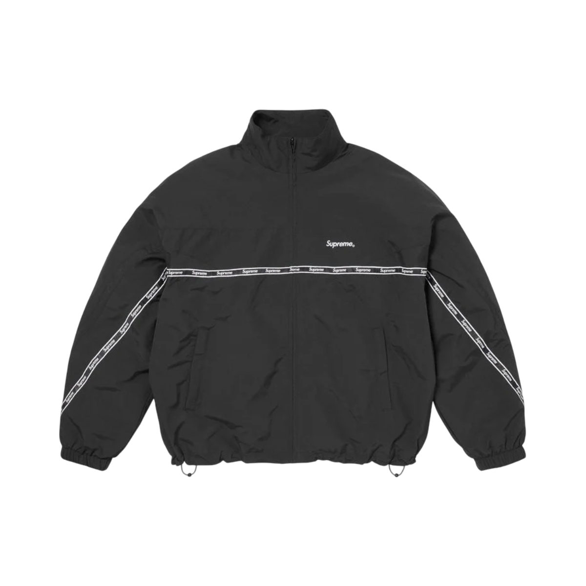 Chaqueta Supreme Logo Taping (Black)