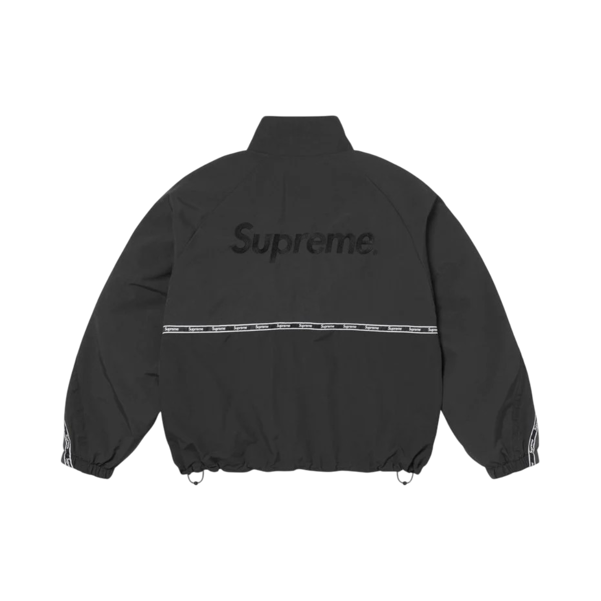 Chaqueta Supreme Logo Taping (Black)