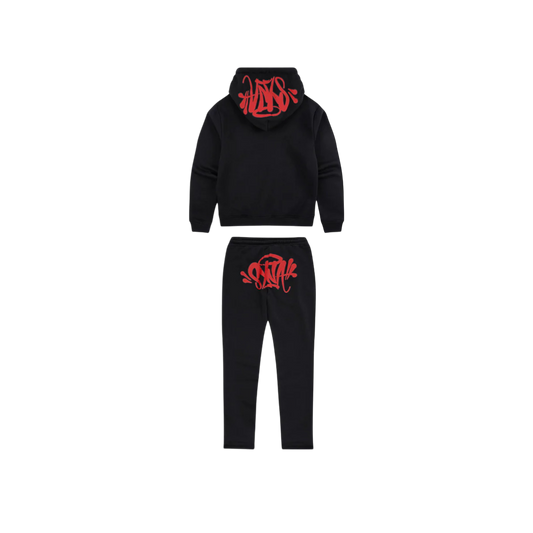 Conjunto Syna OG Tracksuit (Black/Red)