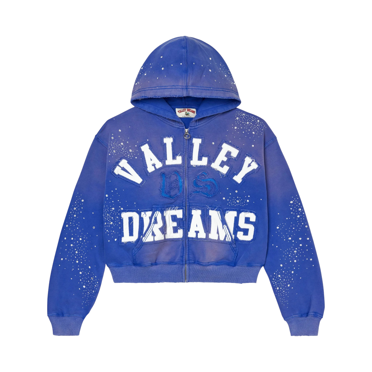 Hoodie Vale Forever Classico Zip Up (Sapphire)