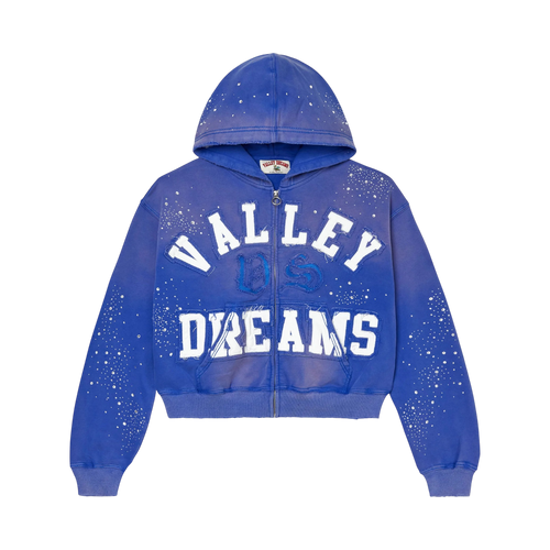 Hoodie Vale Forever Classico Zip Up (Sapphire)