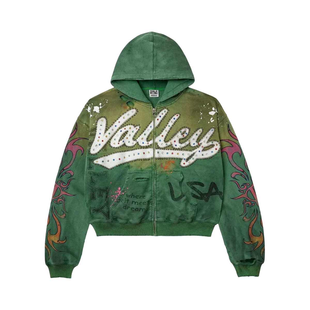Hoodie Vale Forever Inferno Zip Up