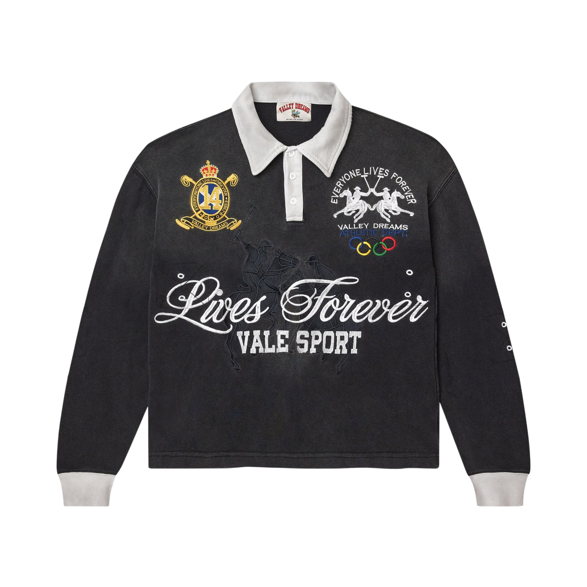 Polera Vale Forever Blackrock Rugby