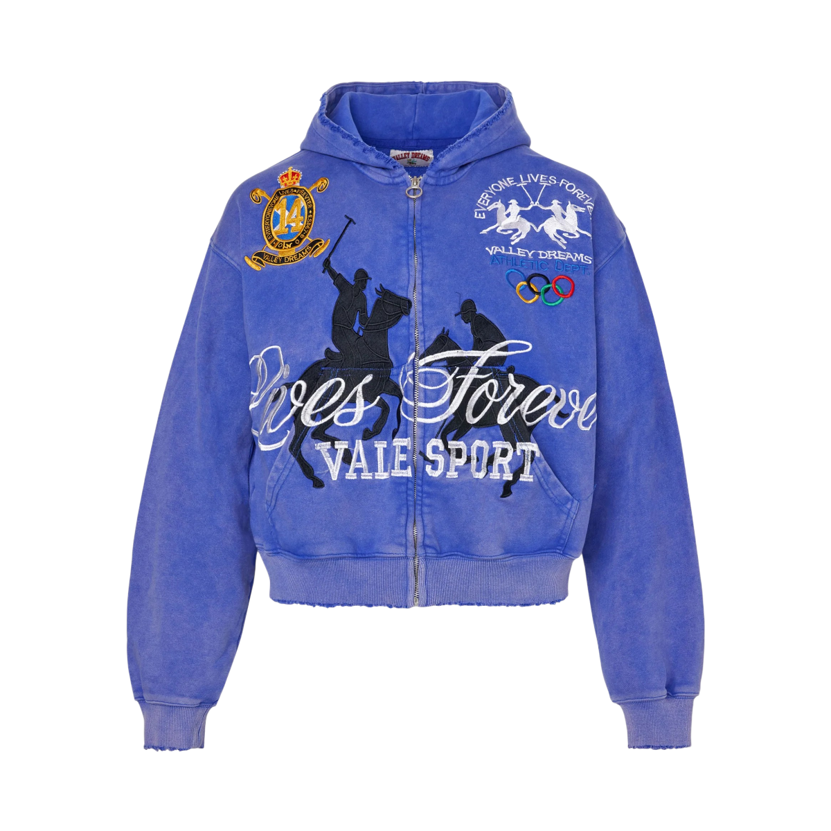 Polerón Vale Forever Schwab Zip Up