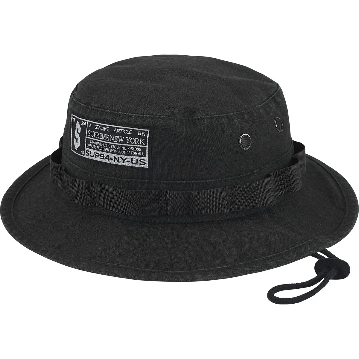 Gorro Supreme Military Boonie (Black)