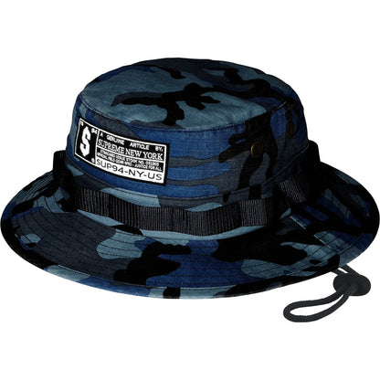 Gorro Supreme Military Boonie FW25 (Blue Camo)