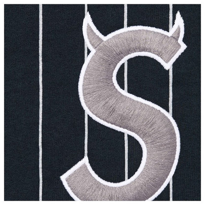 Poleron Supreme Devil S Logo Zip Up (Stripe)